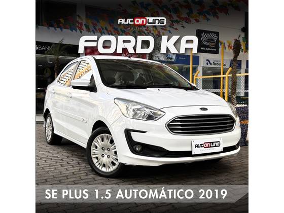 FORD KA 1.5 TI-VCT FLEX SE PLUS SEDAN AUTOMÁTICO FORD KA 1.5 TI-VCT FLEX SE PLUS SEDAN AUTOMÁTICO